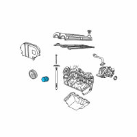 OEM 2018 Ford Fiesta Oil Filter Diagram - BE8Z-6731-AB