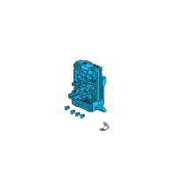 OEM Honda Box Assembly, Fuse Diagram - 38200-S9A-A11