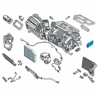 OEM BMW CONTROL UNIT AIR CONDITIONIN Diagram - 64-11-5-A07-857