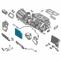 OEM 2022 BMW M4 Dust Filter Fine Diagram - 64-11-9-382-885