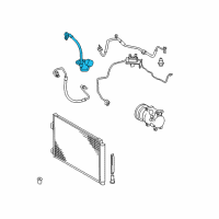 OEM 2012 Toyota RAV4 Suction Hose Diagram - 88704-0R010