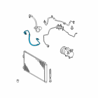 OEM 2010 Toyota RAV4 Discharge Hose Diagram - 88703-0R030