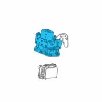 OEM 2003 Dodge Neon Anti-Lock Brake System Modulator Diagram - 5093396AA