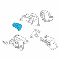 OEM Nissan Altima Engine Mounting Bracket Diagram - 11231-6CA0A