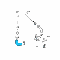 OEM 2021 Hyundai Veloster N Hose Assembly-EWP, Inlet Diagram - 28268-2GTB1