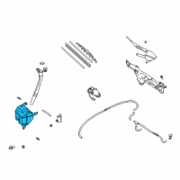 OEM Lexus RX300 Jar, Washer, A Diagram - 85315-48020