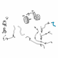 OEM 2018 Toyota 4Runner Return Hose Diagram - 44412-60430