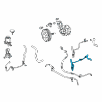 OEM 2013 Toyota 4Runner Lower Return Tube Diagram - 44406-60021