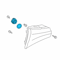 OEM Led Unit Diagram - 81536-42200
