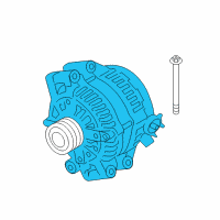 OEM BMW 535i GT Alternator Diagram - 12-31-7-591-529