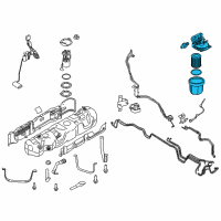 OEM Ford Transit-150 Fuel Filter Diagram - CK4Z-9155-J