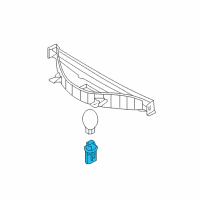 OEM Kia Rio Bulb Holder Assembly Diagram - 92730H5000