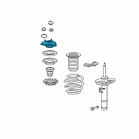 OEM 2020 Honda Clarity Rubber, Front Damper Mt Diagram - 51670-TRT-A01