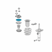 OEM 2020 Honda Clarity Bearing, Front Damper Mt Diagram - 51726-TRT-A01