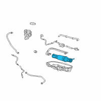 OEM Ford Mustang Canister Diagram - 7R3Z-9D653-A