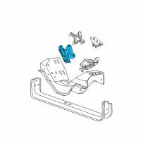 OEM 2000 Ford Excursion Front Mount Diagram - 2C3Z-6038-AD