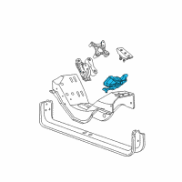 OEM 2000 Ford F-350 Super Duty Front Mount Diagram - 2C3Z-6038-AC