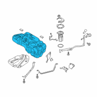 OEM 2019 Ford EcoSport Fuel Tank Diagram - GN1Z-9002-A