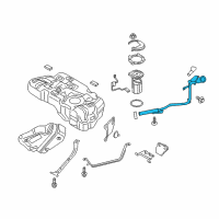 OEM 2019 Ford EcoSport Filler Pipe Diagram - GN1Z-9034-S