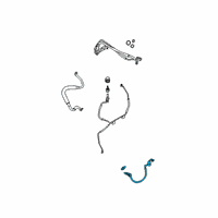 OEM 2021 Ford Transit-250 A/C Liquid Line Hoses Diagram - LK4Z19972A