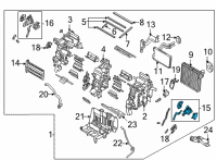 OEM Hyundai Tucson ACTUATOR MOTOR-MODE DOOR Diagram - 97226-P0000