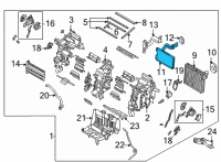 OEM Hyundai Tucson CORE & SEAL ASSY-HEATER Diagram - 97138-N9000