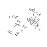 OEM Hyundai Elantra Switch Assembly-Seat Heater, LH Diagram - 93330-2H000-4W