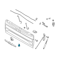 OEM 2022 Ford F-350 Super Duty Lock Diagram - HC3Z-2543432-C