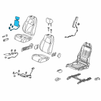 OEM 2018 Honda CR-V Heater Complete, Front Diagram - 81124-TLA-A02