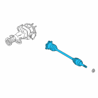 OEM 2010 Infiniti G37 Shaft Assy-Rear Drive Diagram - 39600-JK00A