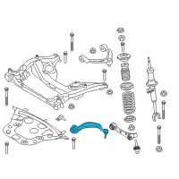 OEM 2015 BMW 740Li xDrive Mount Tension Strut, Right Diagram - 31-12-6-777-730