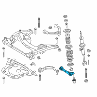 OEM 2014 BMW 550i GT xDrive Bottom Rubber Mount Wishbone, Right Diagram - 31-12-6-777-740
