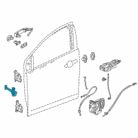 OEM 2017 Chevrolet Volt Door Check Diagram - 23110286