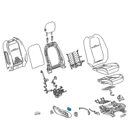 OEM 2017 Chevrolet Caprice Adjust Switch Diagram - 13282592