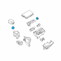 OEM 2010 Scion xB Relay Diagram - 82660-42030