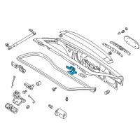 OEM 2002 BMW Z3 Left Trunk Lid Hinge Diagram - 41-32-8-400-037