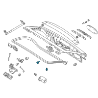 OEM 2002 BMW Z3 Door Screws Diagram - 41628204820