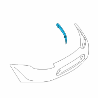 OEM 2002 BMW Z8 Reflector Left Diagram - 63-14-8-380-633