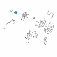 OEM 2014 Ford Edge Bearing Diagram - BT4Z-1215-A