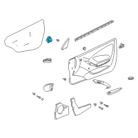 OEM 1997 Toyota Celica Mirror Switch Diagram - 84870-20220-B1