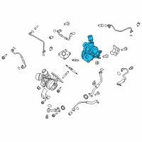 OEM 2020 Ford F-150 Turbocharger Diagram - JT4Z-6K682-B