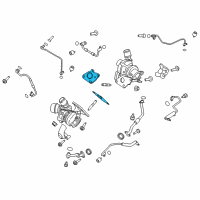 OEM Ford F-150 Turbocharger Gasket Diagram - FL3Z-9448-B