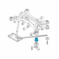 OEM BMW X1 Rubber Mounting Front Diagram - 33-30-6-782-159