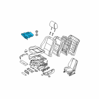 OEM BMW 530i Sensor Mat Co-Driver'S Seat Identif. Diagram - 65-77-6-949-787