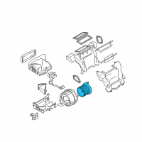 OEM Nissan Leaf Motor Assy-Blower Diagram - 27226-1FC0B