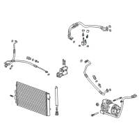 OEM 2021 Chevrolet Bolt EV Discharge Hose Valve Diagram - 96961784