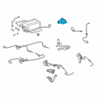 OEM 2010 Lexus LS600h Actuator, Intake Air Control Valve Diagram - 17335-38020