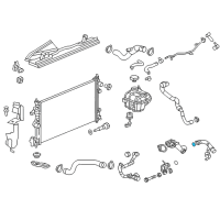 OEM 2020 Cadillac XT5 Inlet Pipe Seal Diagram - 12623519