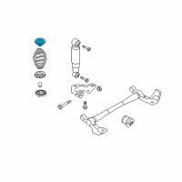 OEM 2008 Saturn Astra Upper Insulator Diagram - 90576351