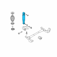 OEM 2008 Saturn Astra Shock Diagram - 93178641